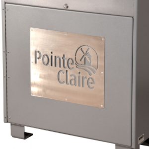 Aluminum or stainless steel laser cut panel, upon your own design, to be quoted