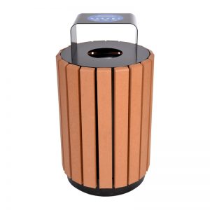 CITY-R, for Recyclable including a  weather guardwith a 25 cm (10”) hole.