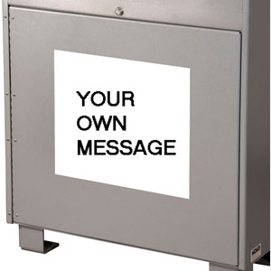 Decal upon your own design, to be quoted.